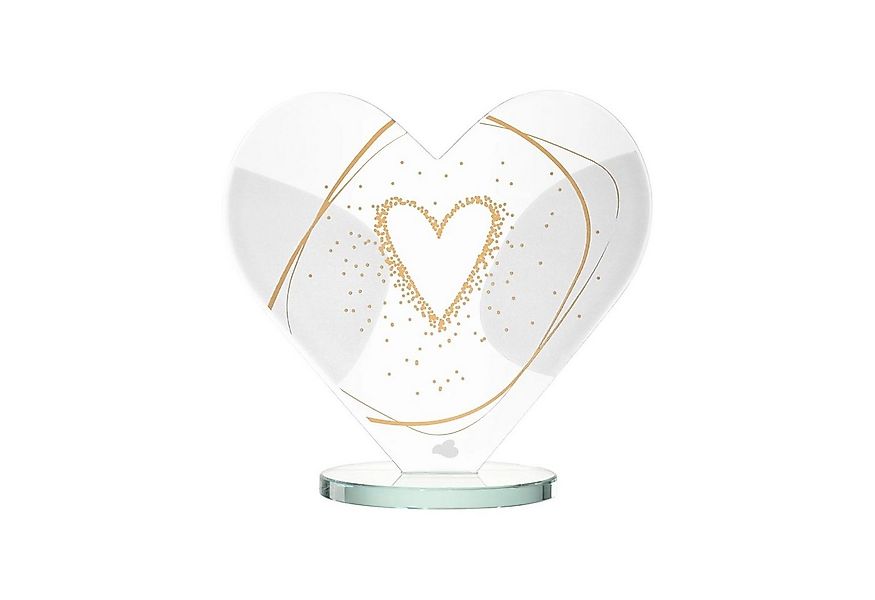 LEONARDO Dekoobjekt Deko Herz Glas EMOZIONE Herz (Stück, 1 St), Dekofigur günstig online kaufen