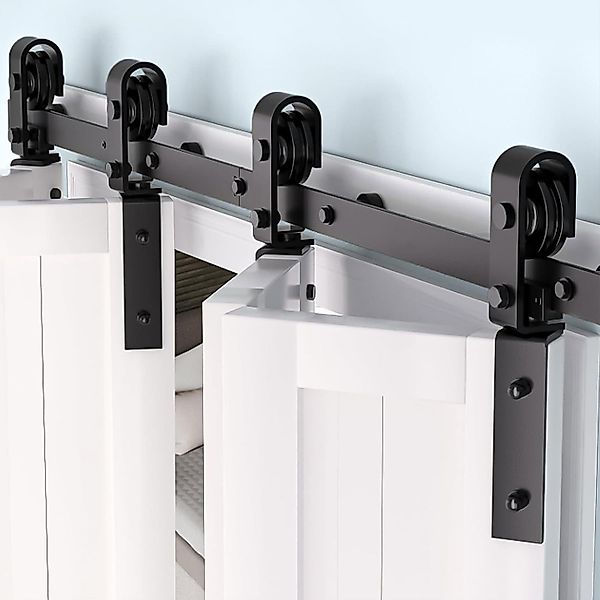 GarveeMore Schiebetür 182 cm Schiebetürsystem, Laufschiene günstig online kaufen
