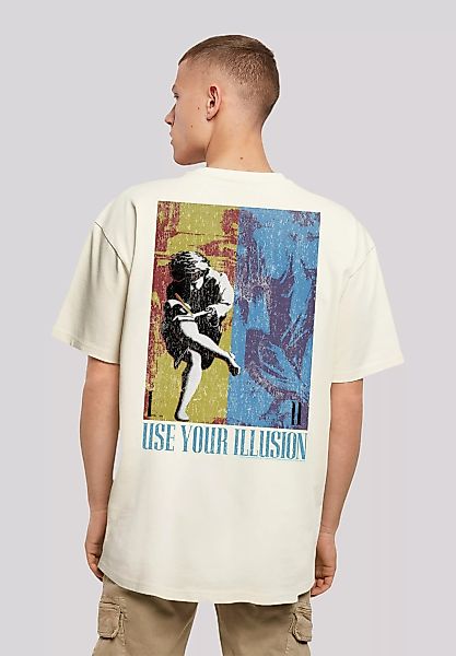 F4NT4STIC T-Shirt "Guns n Roses Music Double Illusion" günstig online kaufen