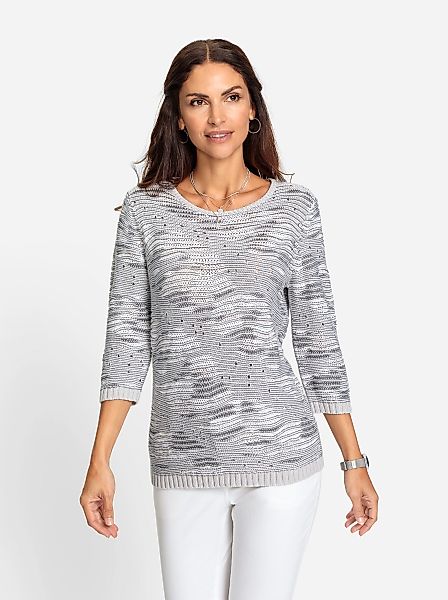 Witt Strickpullover 3/4 Arm-Pullover günstig online kaufen