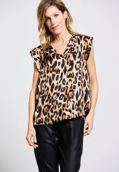 Andijamo-Fashion Shirtbluse WILD CAT MATTGLANZ günstig online kaufen