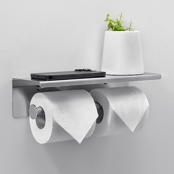 Auralum Max Toilettenpapierhalter Klopapierhalter Edelstahl WC günstig online kaufen