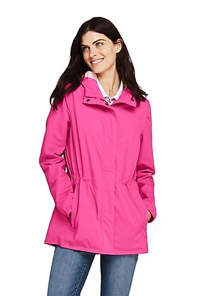 Wasserdichte Regenjacke mit Packfach, Damen, Größe: S Normal, Pink, Polyest günstig online kaufen