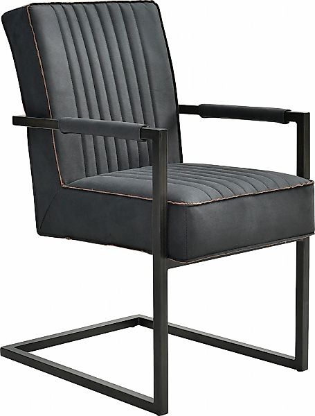 Home affaire Armlehnstuhl "David" (Set) 2 Stk.mit bequemer Federkernpolster günstig online kaufen