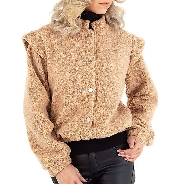 Ital-Design Steppjacke Damen Freizeit (78478550) Übergangsjack in Beige günstig online kaufen