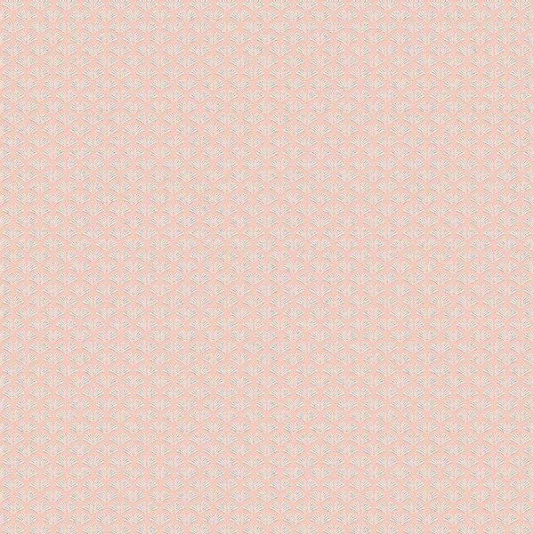 PROFHOME 379586-GU Grafik Tapete Ornament dezent schimmernd Rosa Weiß 0,53 günstig online kaufen