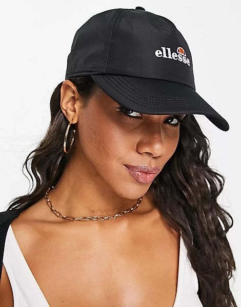 Ellesse – Schwarze Kappe mit Logo günstig online kaufen