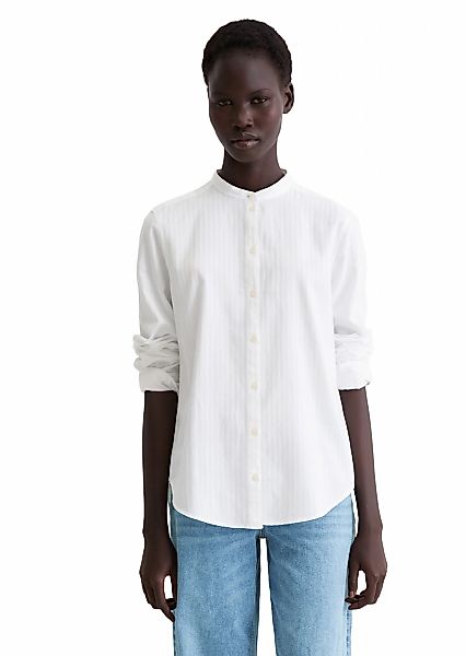 Marc OPolo Langarmbluse "aus tonal gestreifter Baumwolle" günstig online kaufen