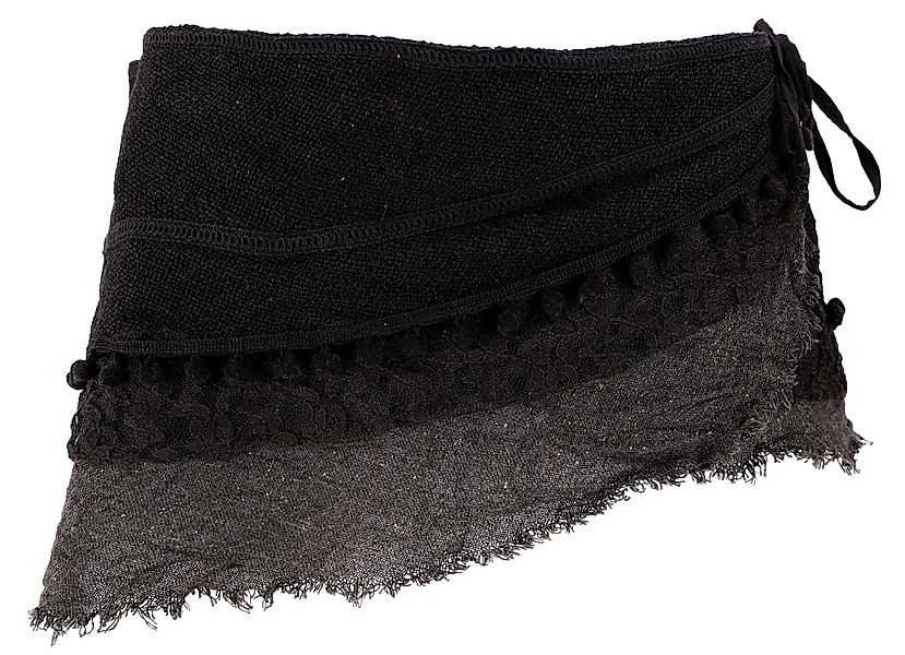 Guru-Shop Minirock Goa Cacheur mit Spitze, günstig online kaufen
