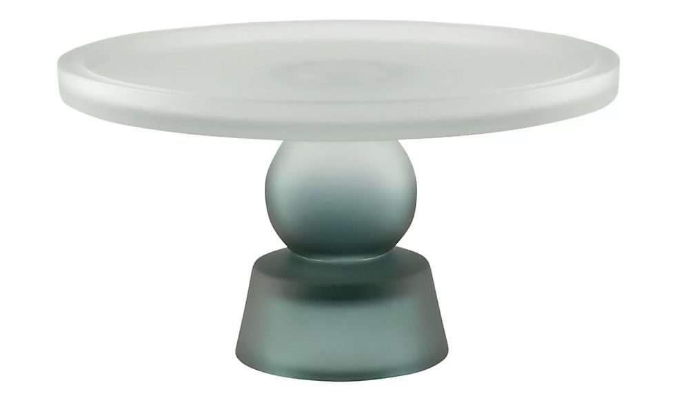 Tortenplatte - blau - Glas - 13 cm - Geschirr > Einzelgeschirrteile - Möbel günstig online kaufen