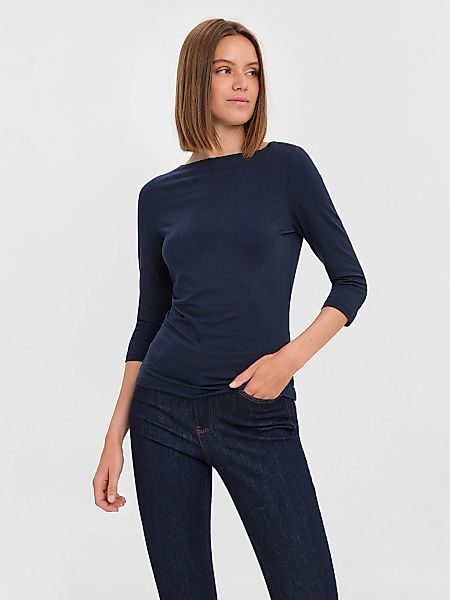 Vero Moda 3/4-Arm-Shirt "VMPANDA MODAL 3/4 TOP JRS NOOS" günstig online kaufen