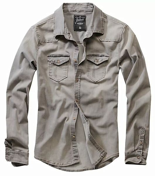 Brandit Langarmhemd Riley Denim Shirt Long Sleeve günstig online kaufen