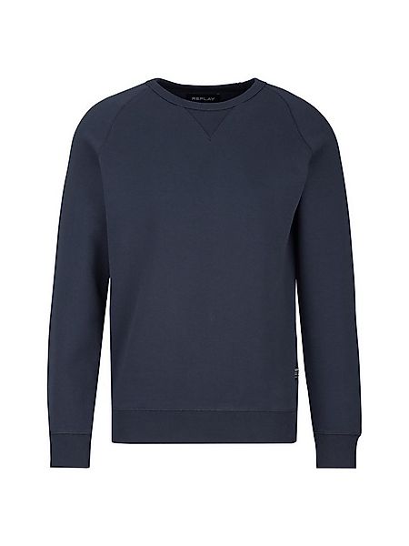Replay Sweatshirt Cotton French Terry Fleece günstig online kaufen