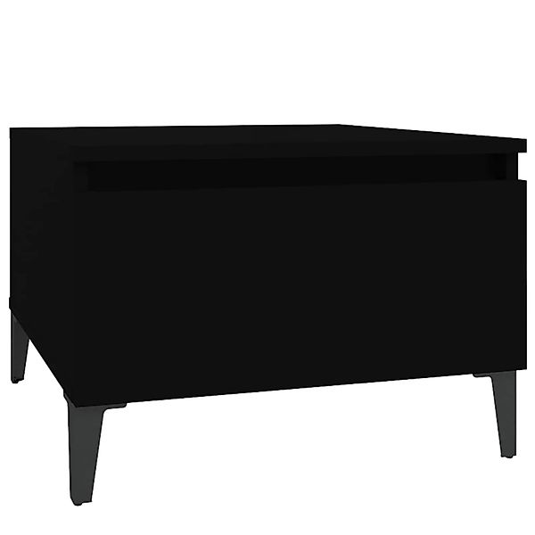 vidaXL Beistelltisch Beistelltisch Schwarz 50x46x35 cm günstig online kaufen