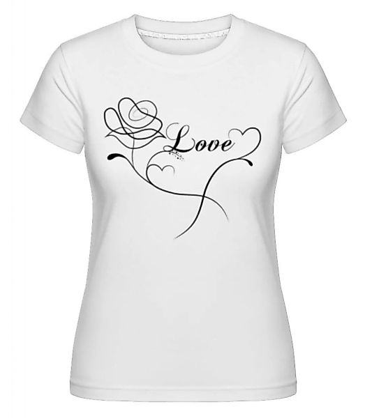 Love Blumen · Shirtinator Frauen T-Shirt günstig online kaufen