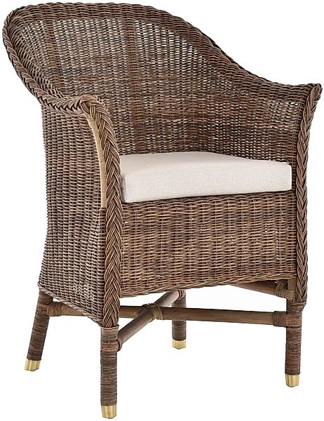 Krines Home Relaxsessel Rattansessel Esszimmersessel echtes günstig online kaufen