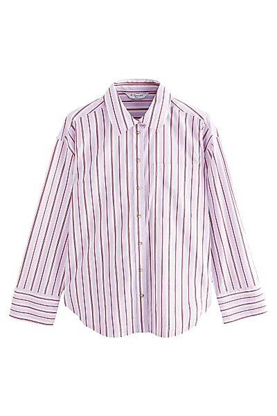 Next Langarmbluse Button-Down-Shirt 100 % Baumwolle im günstig online kaufen