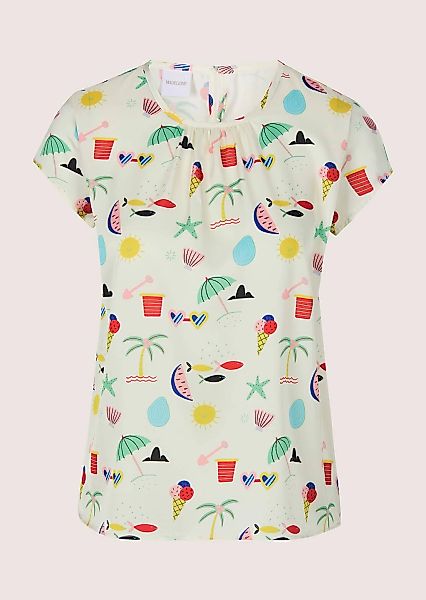 MADELEINE Shirtbluse "Blusenshirt Druckbluse mit sommerlichem Print" günstig online kaufen
