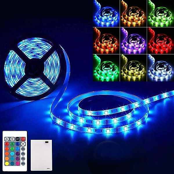 MUPOO LED Stripe 0.5M/1M/2M/3M/4M/5M LED Streifen günstig online kaufen