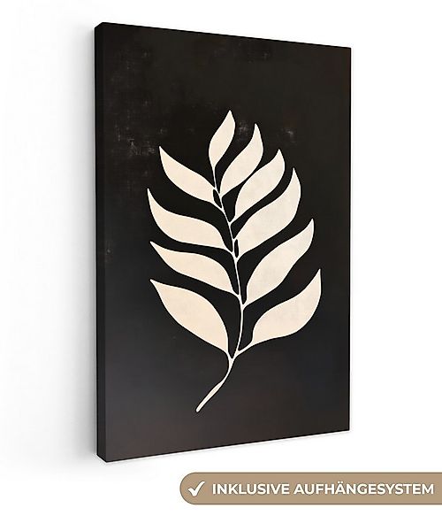 OneMillionCanvasses® Leinwandbild Klinge - Weiß - Minimalistisch, Fotodruck günstig online kaufen