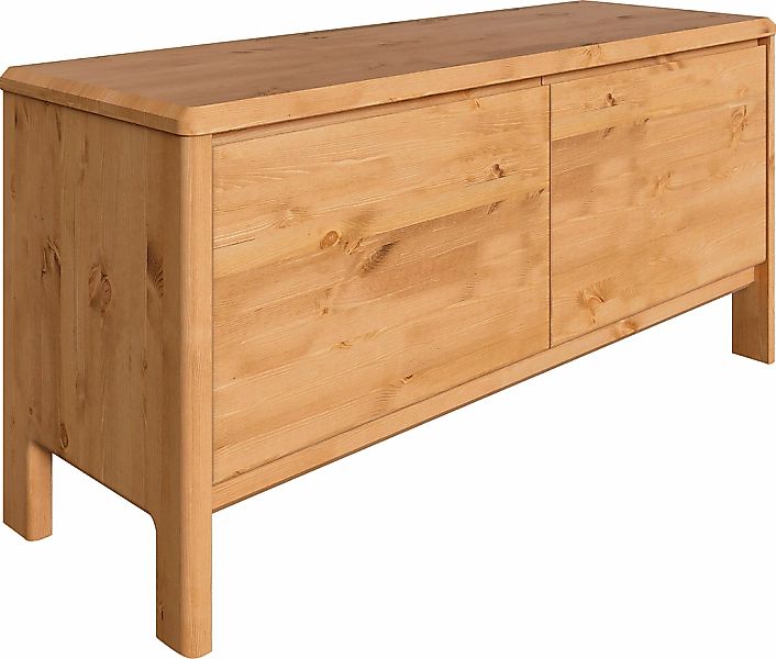Home affaire Kommode "Luven", FSC zertifiziertes Massivholz, mit 2 Schubkas günstig online kaufen