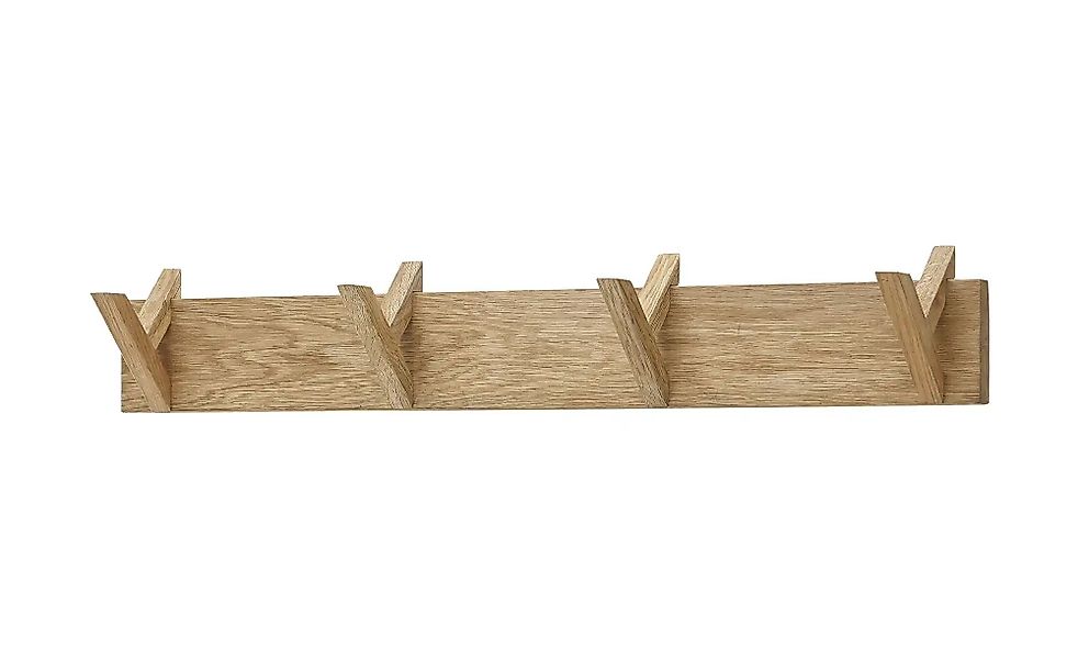Garderobenleiste  Mörlen ¦ holzfarben ¦ Massivholz ¦ Maße (cm): B: 80 H: 13 günstig online kaufen
