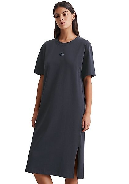 Marc O'Polo Nachthemd Heavy Jersey-Woven mit hohen Seitennaht-Schlitze günstig online kaufen