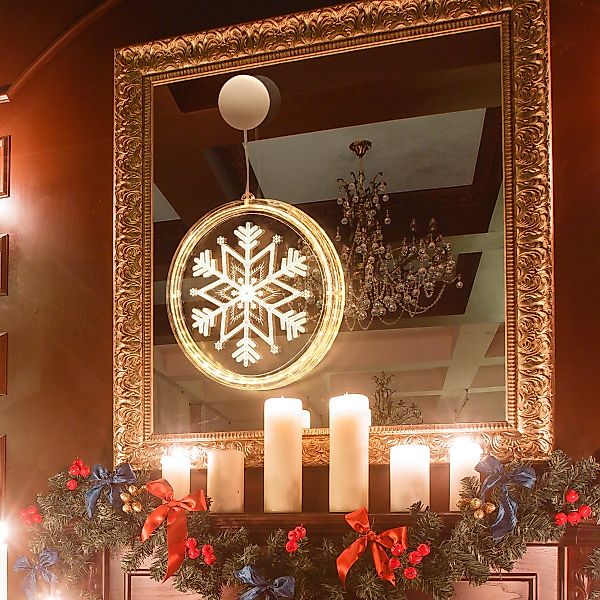 MUPOO LED Dekolicht LED Lichtervorhang Weihnachtslichter,Weihnachtsdekorati günstig online kaufen