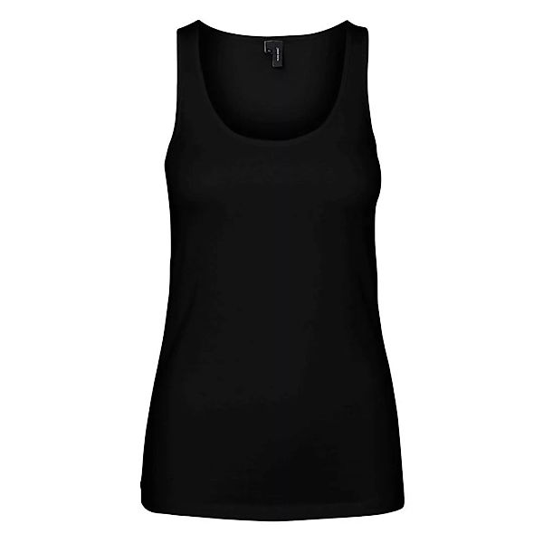 Vero Moda Maxy My Soft Ärmelloses T-shirt XL Black günstig online kaufen