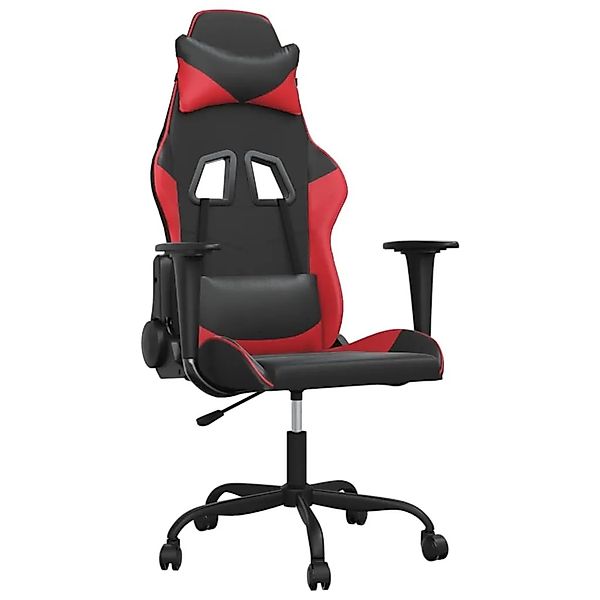 vidaXL Gaming-Stuhl mit Massagefunktion Schwarz und Rot Kunstleder 345400 günstig online kaufen