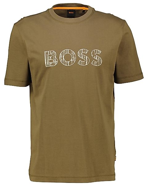 BOSS T-Shirt Herren T-Shirt TE_LOGOTEXTURE Regular günstig online kaufen
