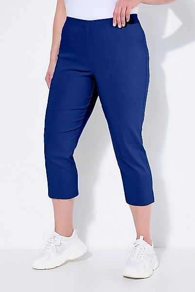 Ulla Popken Funktionshose Bengalinhose wadenlang Elastikbund Stretch günstig online kaufen