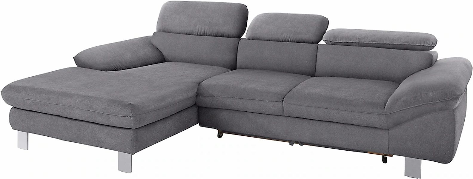 COTTA Ecksofa "Driver L-Form", mit Kopfteilverstellung, wahlweise mit Bettf günstig online kaufen