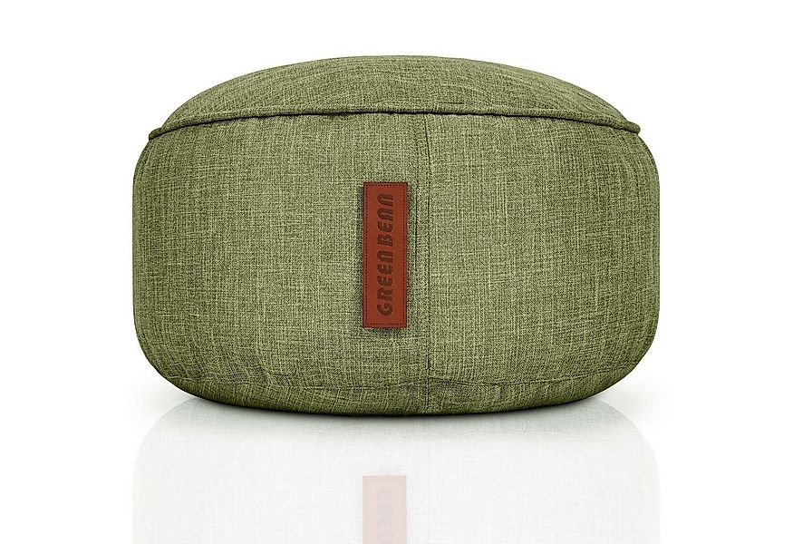 Green Bean Pouf Home-Linen Pouf (Sitzsack-Hocker 25x45cm mit EPS-Perlen Fül günstig online kaufen