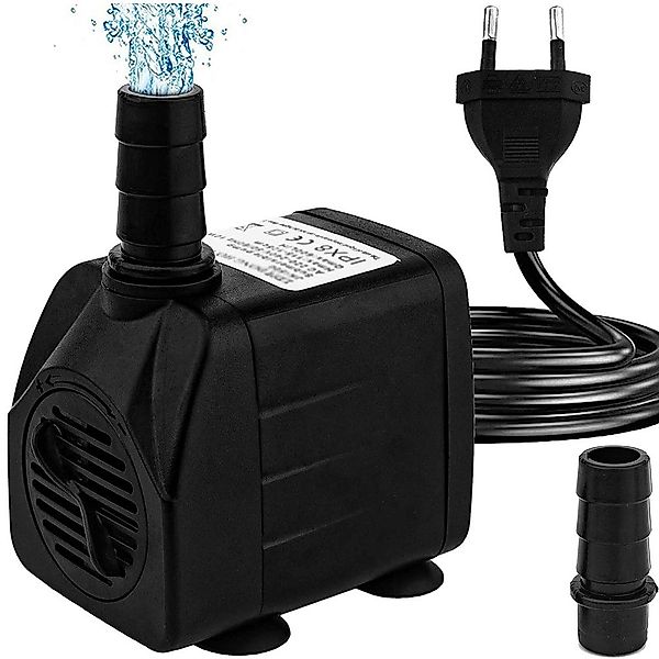 zggzerg Springbrunnenpumpe Mini Wasserpumpen (1000L/H, 15W), günstig online kaufen