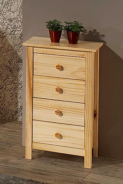 Möbilia Kommode 1 Stk. tlg. Schubladen mit Metallauszügen günstig online kaufen