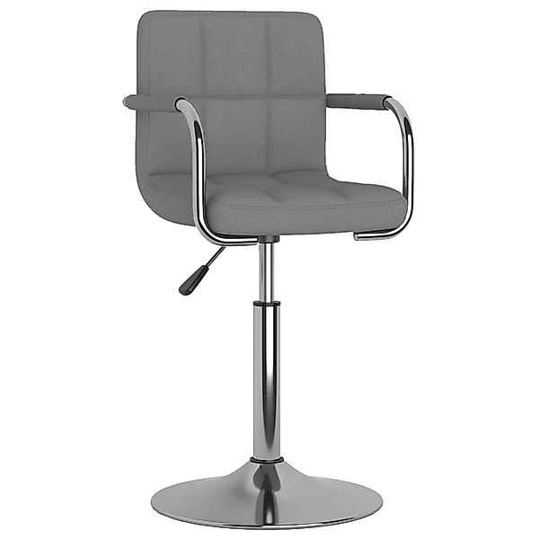 vidaXL Barhocker Barhocker Hellgrau Stoff (1 günstig online kaufen