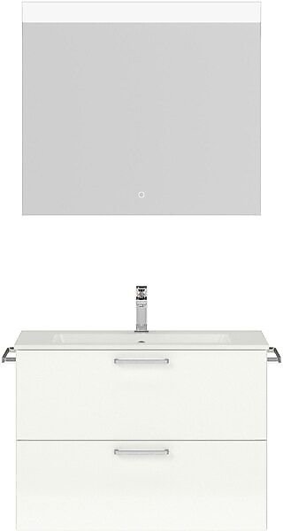 nobilia® Badmöbel-Set »Tolvina« vormontiert, mit Soft-Close, 2 Stk. tlg. günstig online kaufen