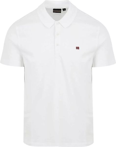 Napapijri Ealis Poloshirt Weiß - Größe XL günstig online kaufen