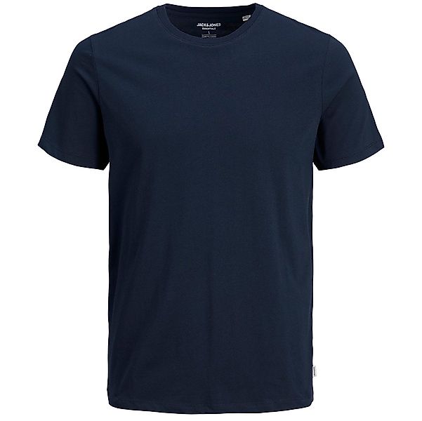 Jack&Jones T-Shirt aus Biobaumwolle Farbe blau Größe: 3XL günstig online kaufen