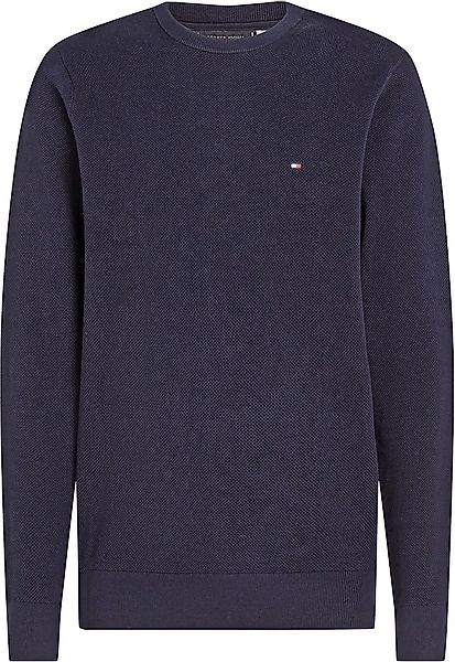 Tommy Hilfiger Sweater Essential Structure Navy - Größe XL günstig online kaufen