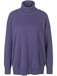 Pullover aus 100% Kaschmir Peter Hahn Cashmere lila günstig online kaufen