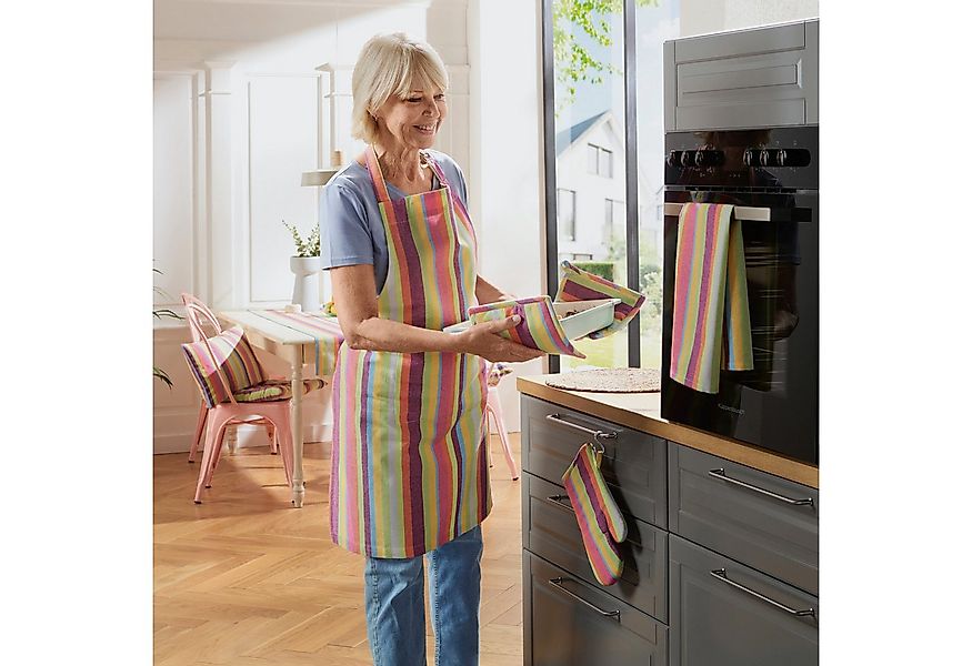 REDBEST Topflappen Topflappen 2er-Pack, Baumwolle Streifen günstig online kaufen