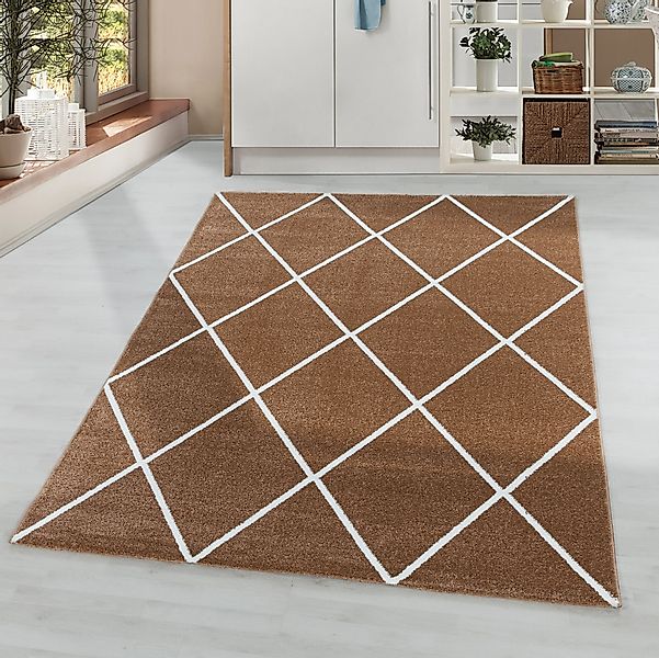 Ayyildiz Teppiche Teppich »RIO 4601«, rechteckig, 8 mm Höhe, Pflegeleicht / günstig online kaufen