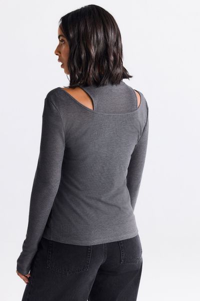 Next Langarmshirt Mehrlagiges, halbtransparentes Langarmoberteil (1-tlg) günstig online kaufen