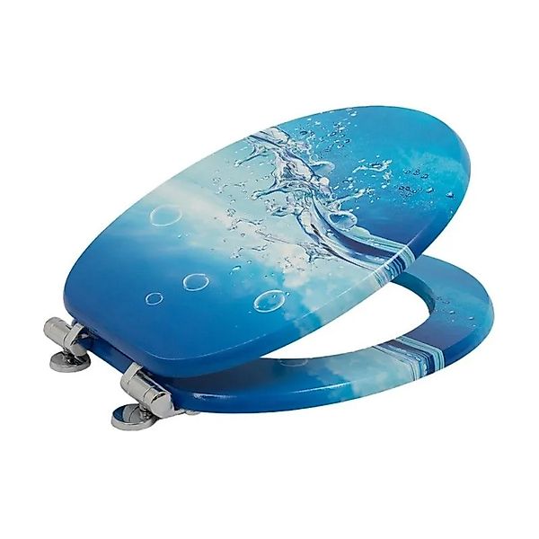 SINOBATH WC Sitz Mit Absenkautomatik MDF Holzkern H051 günstig online kaufen