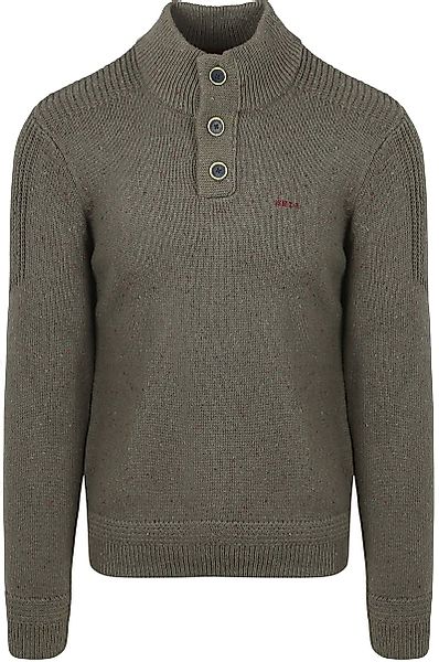 NZA Pullover Mocker Conor Melange Armeegrau - Größe 3XL günstig online kaufen
