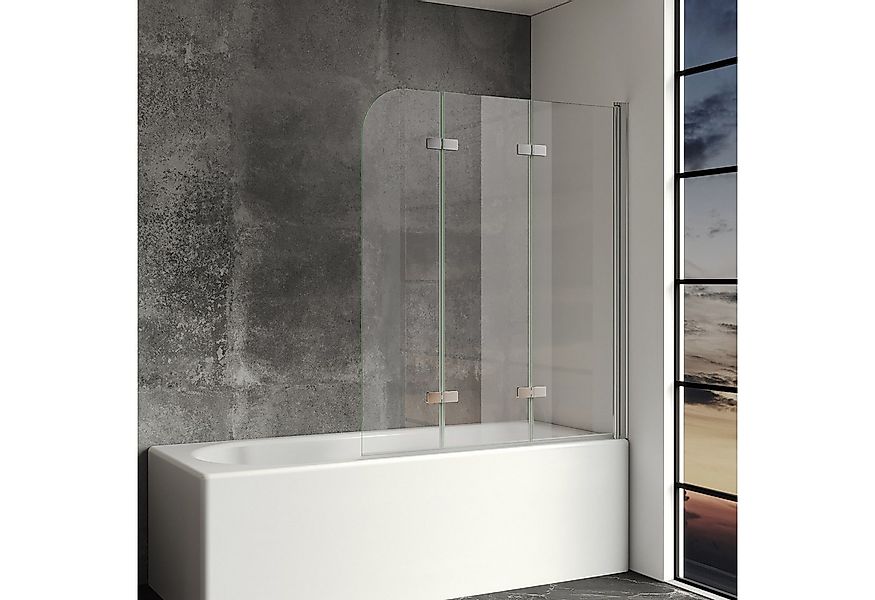 IMPTS Badewannenaufsatz Duschwand für Badewanne Badewannenfaltwand Faltbar günstig online kaufen