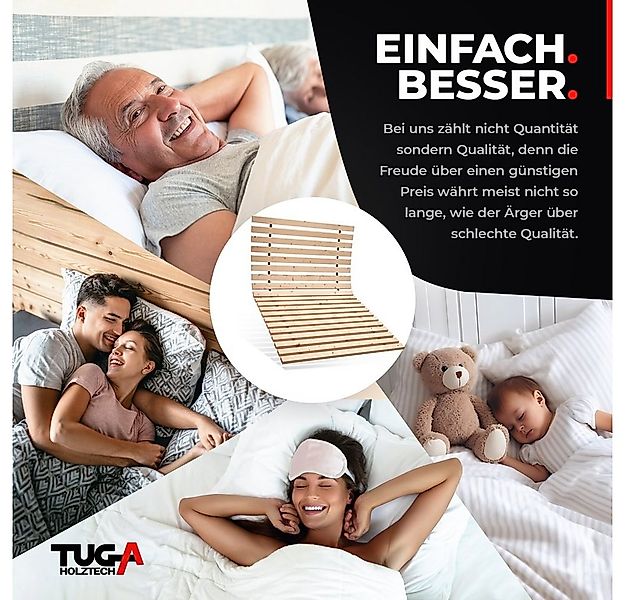 Rollrost Lattenrost Rolllattenrost 30mm 70 x 190 cm 500kg stabilster Bettro günstig online kaufen