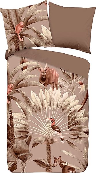 good morning Wendebettwäsche »Fuji« 2 Stk. tlg. 100% Baumwolle, Renforcé, 1 günstig online kaufen